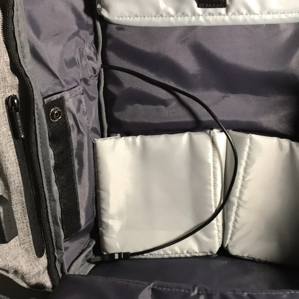 Xd Design Bobby Original Anti Theft Backpack Grey and Black Colors